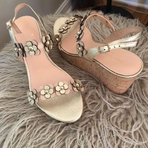 Kate Spade Tisdale Old Gold Metallic Vacchetta